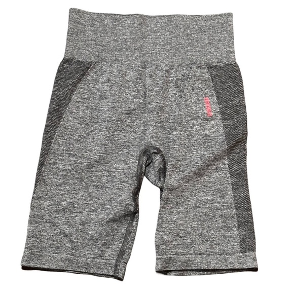 GYMSHARK Flex High Waist Bike Shorts small carbon rose - Picture 1 of 6